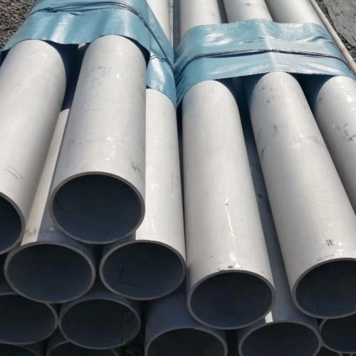 This is a picture of Schedule 40 Stainless Steel Pipe