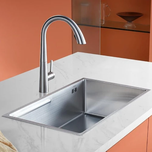 This is The Once-in-a-Millennium Kitchen Sink: Why Stainless Steel Defends Against Soy Sauce & Vinegar photo